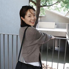 女士开衫2025年秋季长袖，女装针织衫/毛衣，泰沅羊绒
