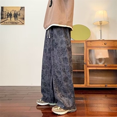 男秋季新款港风灯芯绒休闲裤A526P32，男装休闲裤，星座1116-2