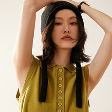 秋冬保暖加厚羊绒护耳帽，帽子，江帆羊绒