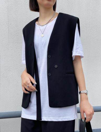 秋季新款百搭时尚马甲，女装马夹，日の谷