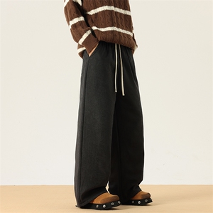 现货01纯色奶芙三合一夹棉裤男女冬季加棉裤子XZ211-1-K2475-P60,男装棉裤,星座211-1