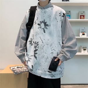 男夏季百搭潮流毛衣背心 FM55 P38图片