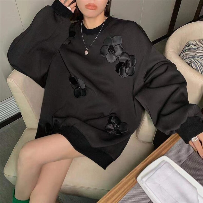 卫衣，女装卫衣/绒衫，古茶树 爆米花