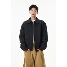 美式解构拼接翻领棉服男秋冬季潮牌cleanfit宽松廓形工装棉衣外套，男装棉衣，电商A003