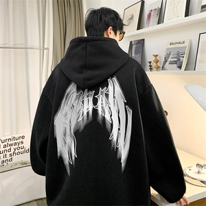 抖音得物供货 可提供视频 秋冬重磅美式宽松连帽卫衣DL1982图片