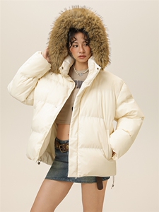 潮流宽松休闲棉衣潮牌高街棉服A161-9988图片