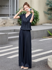 牛仔时尚套装女夏气质减龄显瘦休闲两件套2D050-7281P145，女装套装/套裙，琦鑫阁（原依鑫阁）