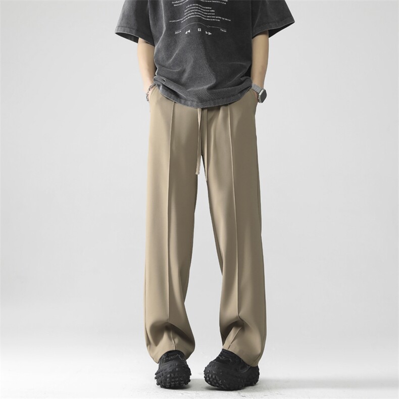 休闲西装裤男休闲西裤宽松百搭显瘦休闲裤X1960特批42，男装西服套装，星座718