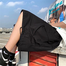 日系工装短裤男潮牌中性休闲五分裤夏宽松高街痞帅中裤DK901-p33，男装休闲裤，星座1008-1