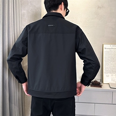 @店主-抖音男士高端针织拼接假两件工装夹克外套505-P100，男装夹克，电商D246