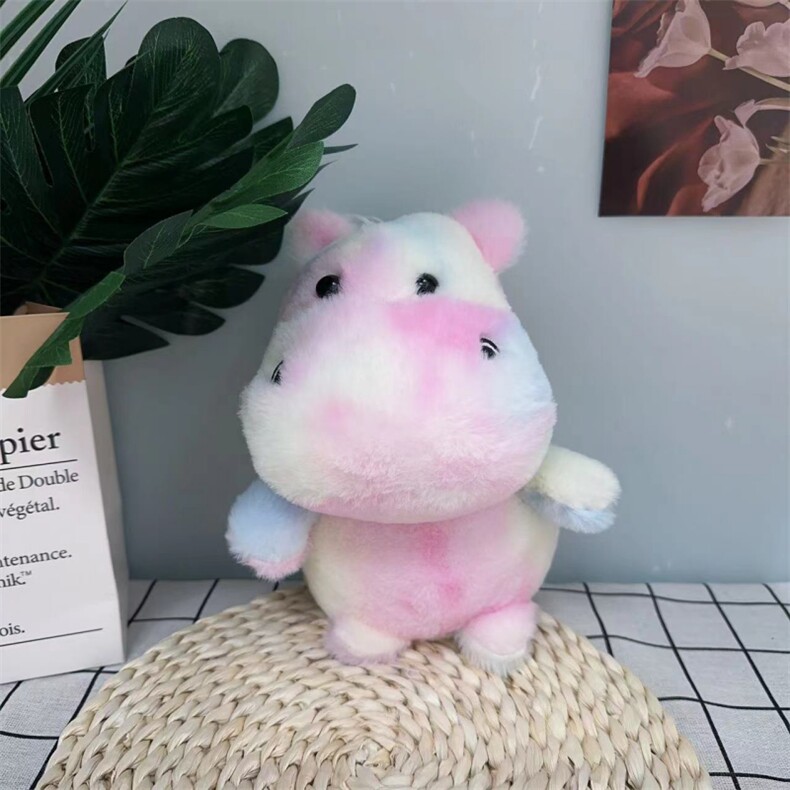 威威毛绒玩具 兔毛河马