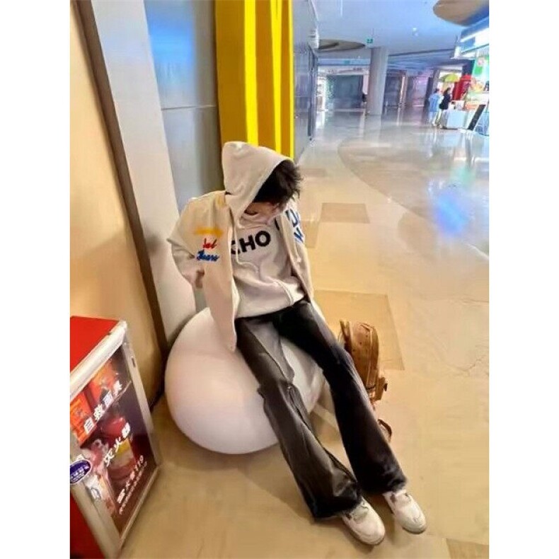 春季新款港风日系字母毛巾刺绣立领棒球服夹克外套insJK1429-P88,男装夹克,星座313A(原308A-2)