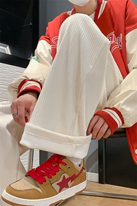 8XL-M 秋款特大码胖子运动裤灯芯绒卫裤男9028P45控58图片