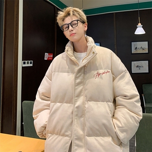 港风新款棉衣供得物抖音麂皮现货男棉服MY669-P108控138图片