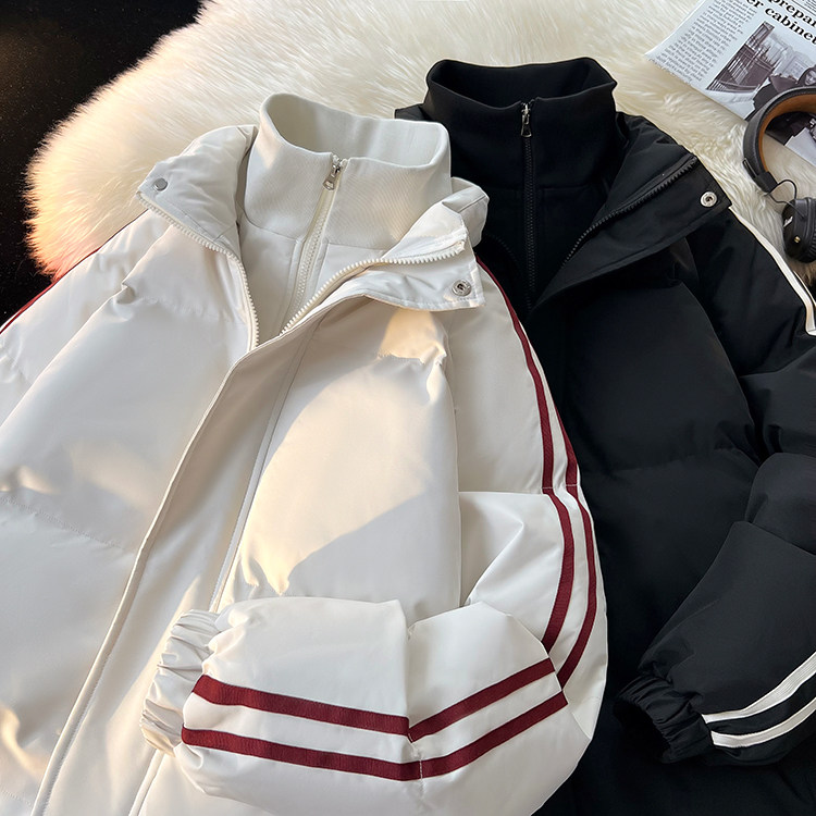 ！2025新款加厚棉服冬季假两件情侣立领棉衣CM98872-P88特,男装棉衣,星座815A