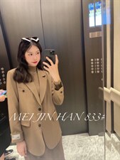 春装西服，其它，美巾涵