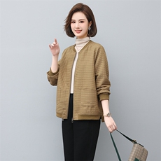 2023年春季新款潮韩版夹棉女长袖宽松显瘦休闲外套，女装短外套，独衣靓
