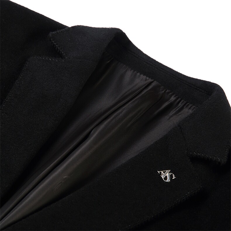 S9106秋冬男士毛呢大衣修身羊毛外套商务休闲高端西服P145,男装毛呢大衣,电商B360