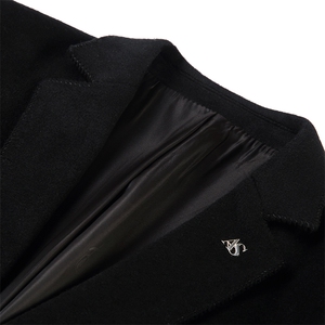 S9106秋冬男士毛呢大衣修身羊毛外套商务休闲高端西服P145图片