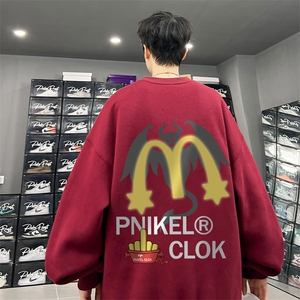 ！ 圆领卫衣港风长袖T恤男外套男WY169-P28图片
