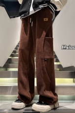 XZ616秋冬新款加厚灯芯绒口袋拼接小标百搭长裤TY1125P65控78，男装休闲裤，星座512A（原616）