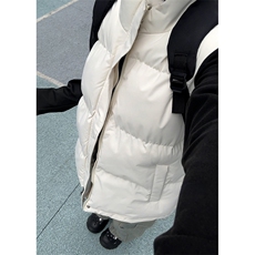 现货5W件冬季三防boxy短款立领棉衣马夹外套男女加厚马甲保暖棉服，男装棉衣，电商A486