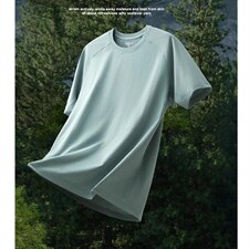 网图 腋下打孔 冰皮速干短袖男款夏季凉感t恤透气冰丝 特P14,男装T恤,电商C306-1, 网图 腋下打孔 冰皮速干短袖男款夏季凉感t恤透气冰丝 特P14,男装T恤,电商C306-1,