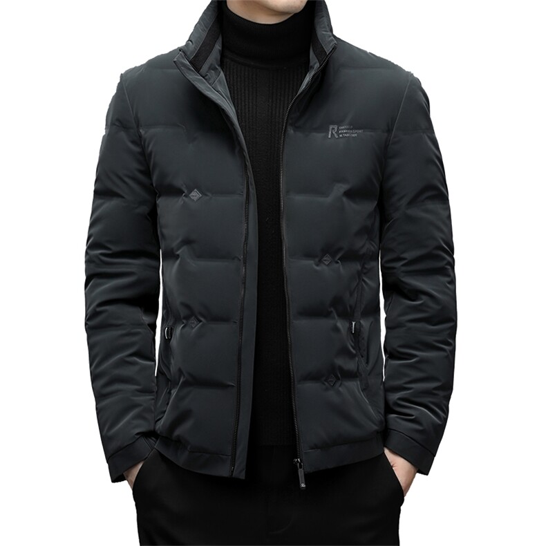 冬新新款羽绒服男立领中年男士休闲外套上衣爸爸装YYYR07863-P245,男装羽绒服,电商B212（原钱塘6029）