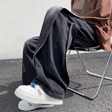 美式复古蓝牛仔裤男款夏季高级感潮牌百搭裤子N8855P55，男装牛仔裤，星座1116-2
