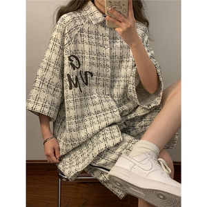 1小香风印花大码M-5XL  DCS9019P45 DK8797P40套装DTZ9029P85图片