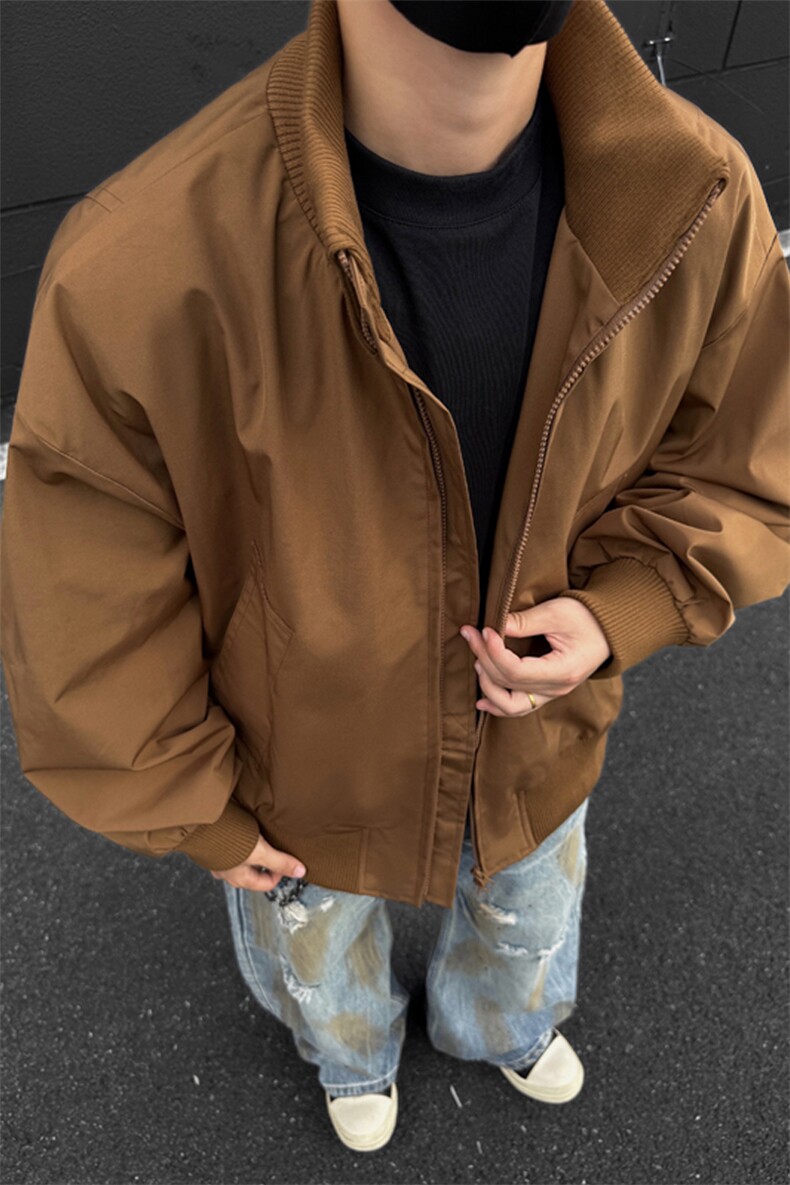 2026硬汉风春装备货100W件高品质夹克M-5XHJ25589-特P35,男装夹克,电商A022