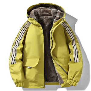 棉服夹克秋冬新款三条杠棉衣立领保暖加厚外套 A436-5801-P90图片