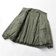 可二开机能防寒棉服M-5XL大码涤纶棉服男白底78176P138控198，男装棉衣，星座227-7