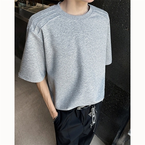 夏季美式高街ins解构冰感曼巴棉短袖T桖货号TX25177P35图片