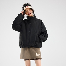 冬季美拉德立领棉服潮流百搭纯色棉衣撞色棉服外套HY8822-P75，男装棉衣，星座610B-1