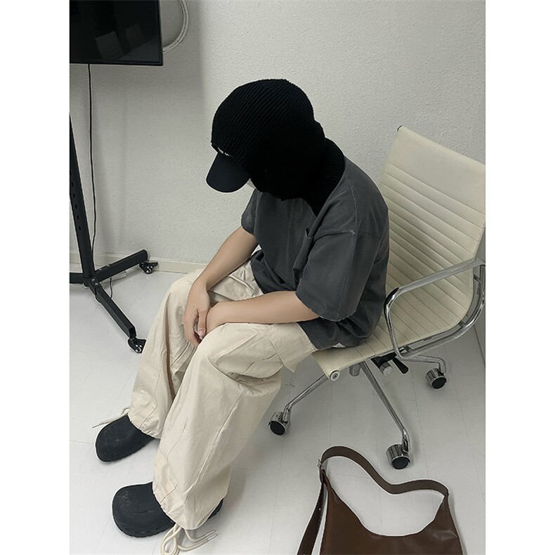 B221美式ins街头hiphop休闲大口袋宽松工装裤LK23121-P65控88,男装休闲裤,电商B221