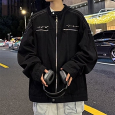 秋季新款美式复古夹克水洗外套JK2177P75，男装夹克，星座1116-2