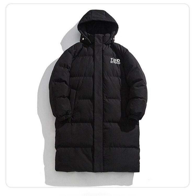 F888中长款羽绒棉服男款新款加厚防雪棉衣外套男生连帽棉袄子,男装棉衣,星座308A-1（原309B-1）