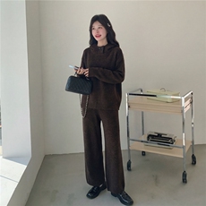 现货新款2B114-2189-155-K245套装毛衣两件套，女装针织衫/毛衣，2B114