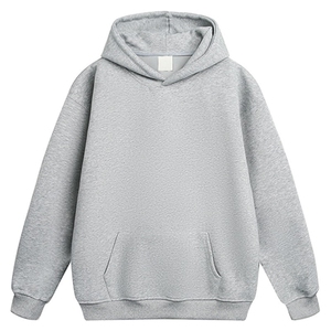 无帽绳版抖音得物高品质二开25春装全棉美式连帽卫衣MWS88图片