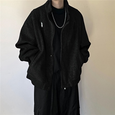 现货羊毛呢外套%羊毛秋冬立领夹克A351-AJ2602-P125，男装夹克，电商A351