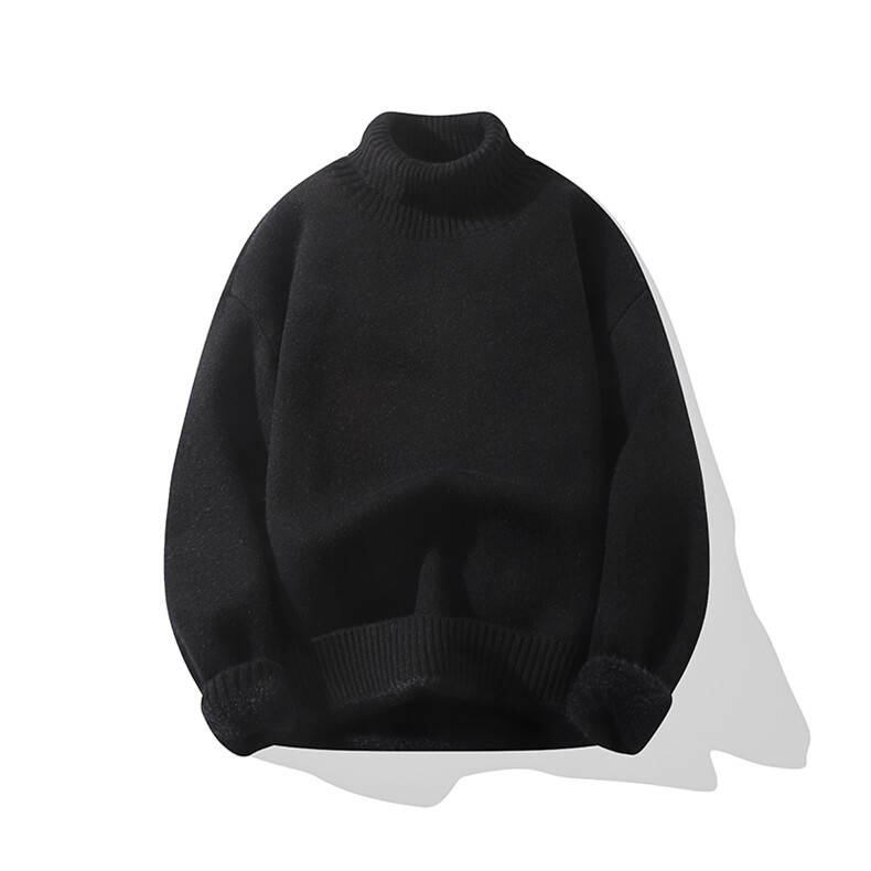 纯色高领针织毛衣男A367M2403特P35M2403JR加绒特P45，男装针织衫/毛衣，电商A367