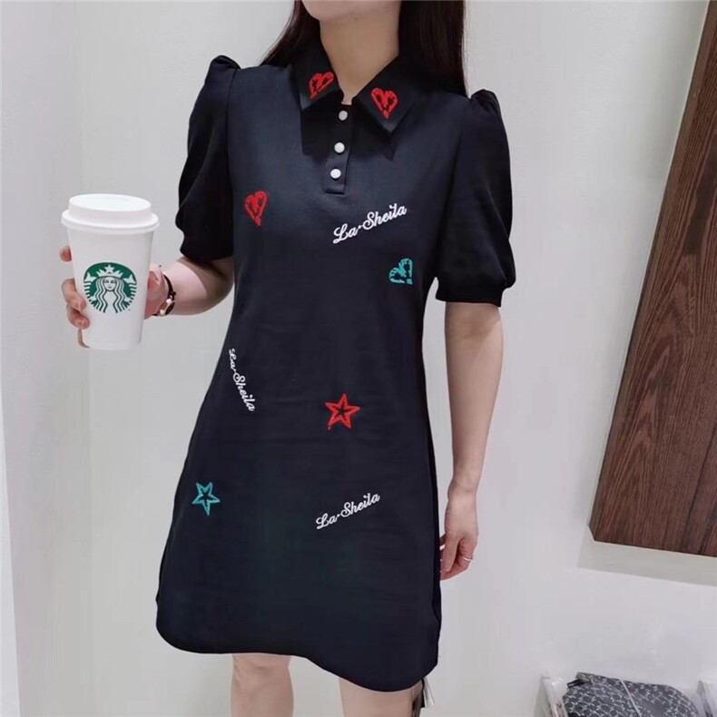 【现货】夏季新款绣花连衣裙，女装连衣裙，简搭