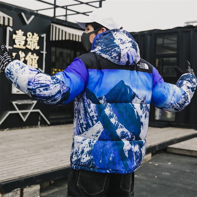 2020年冬季新款雪山潮流ins雪山保暖修身棉衣男DS-B293,男装棉衣,电商A306