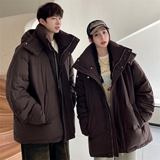 羽绒服男冬季新款港风宽松连帽加厚外套上衣YR922-P155，男装羽绒服，星座214-3