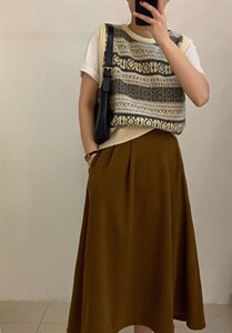 针织马甲图片