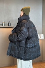 2025新中式情侣棉衣棉服面包服立领盘扣棉袄外套-G1608-P85，男装棉衣，星座207