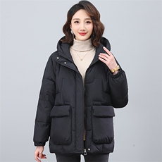 2026冬季时尚简约优雅休闲潮流厚实保暖羽绒服，女装羽绒服，天丽