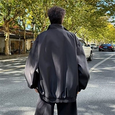 2026春秋痞帅外套男ins高街潮牌港风日系潮流宽松夹克J226/P68，男装夹克，星座506