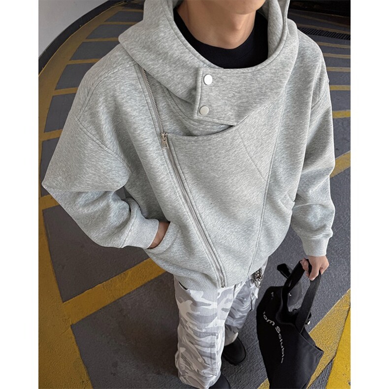 华棉复合重磅夹克简约新款文艺气质日系ins原宿慵懒潮流时尚W1041，男装夹克，星座516A